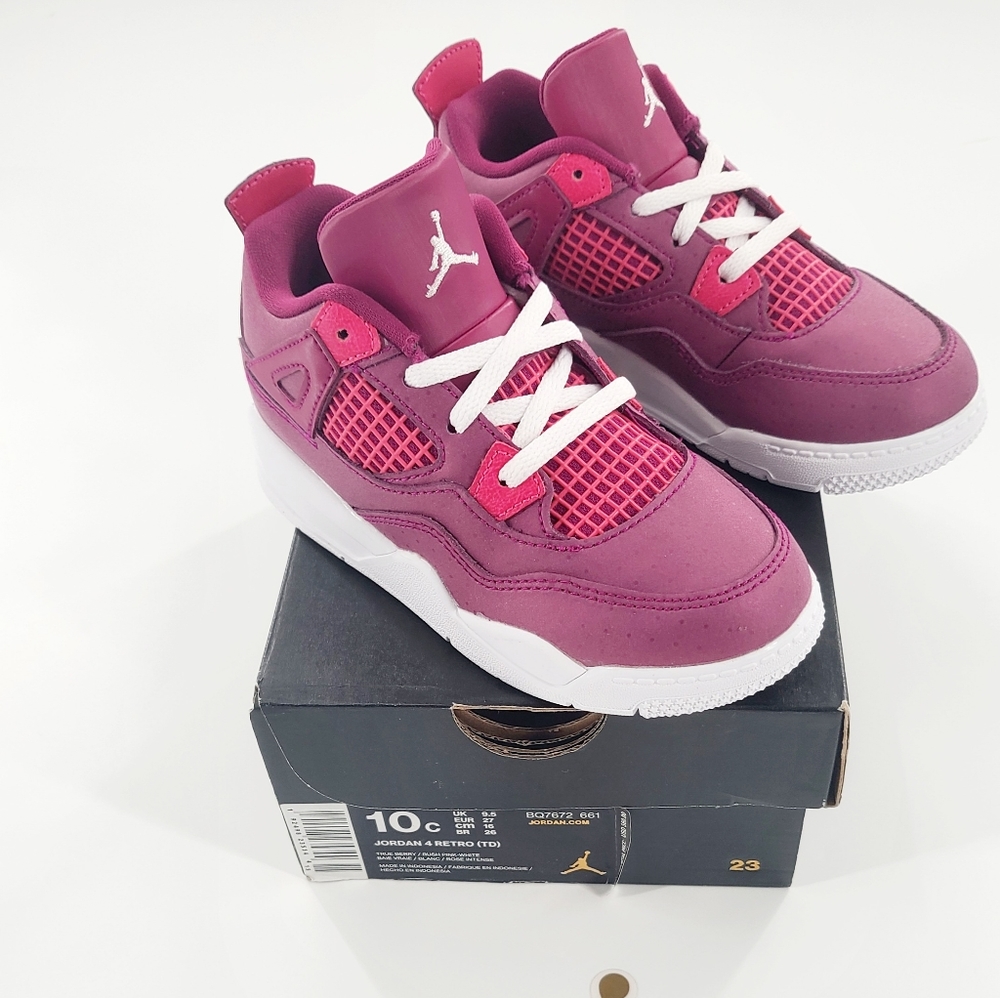 Nike Air Jordan 4 Retro (TD) Sneakers